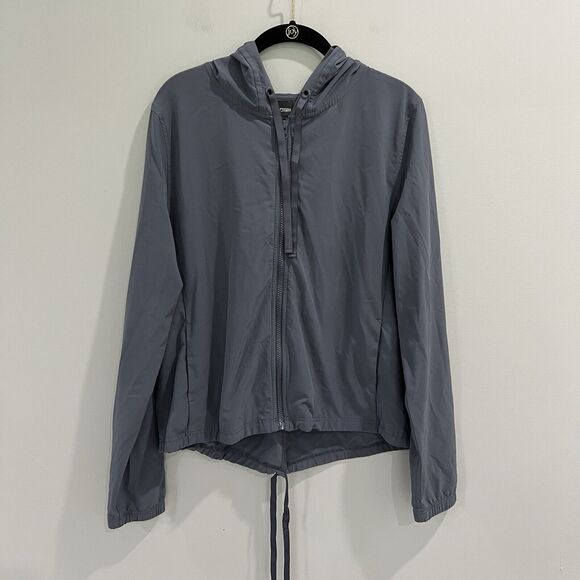 Victorias Secret Sport Jacket Womens Size Medium Zip Pockets Tie Back Athleisure - Picture 1 of 5
